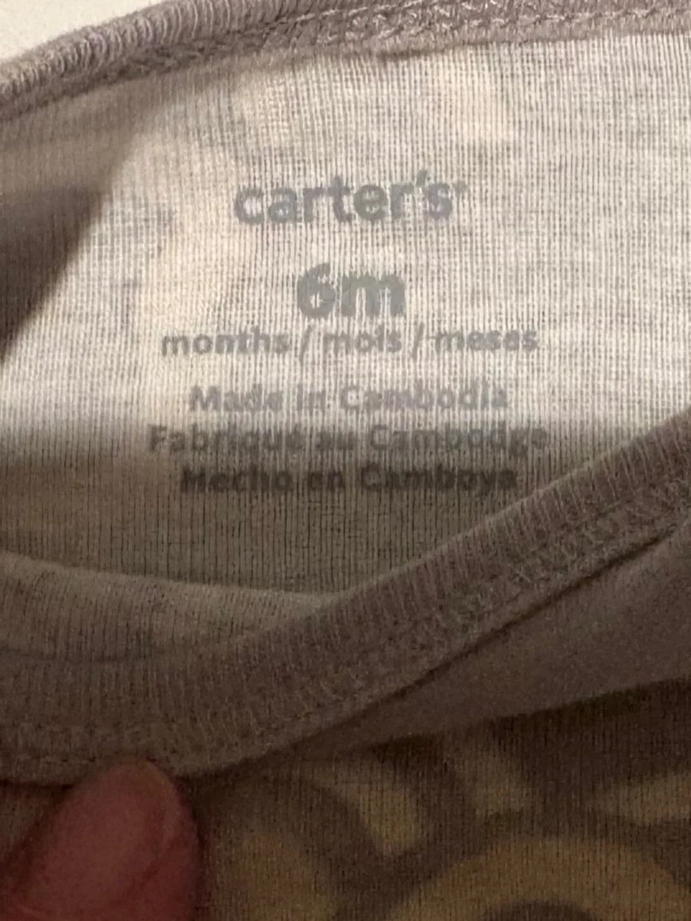 Carters Onesies Long Sleeves